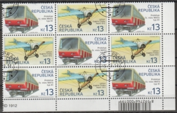 0800 (5x) + 0799 (4x) - větší celek 9 známek ● - 2014